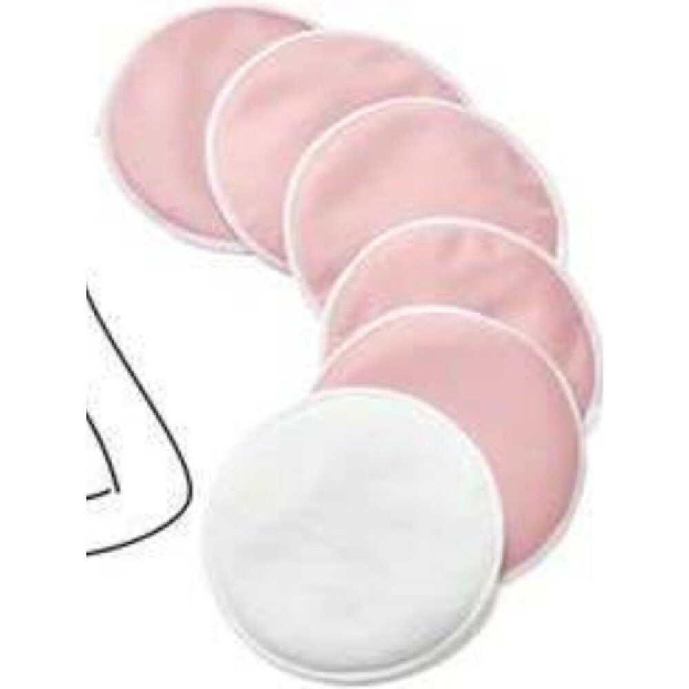 6-Pack Organic Nursing Pads - Washable Breast Pads